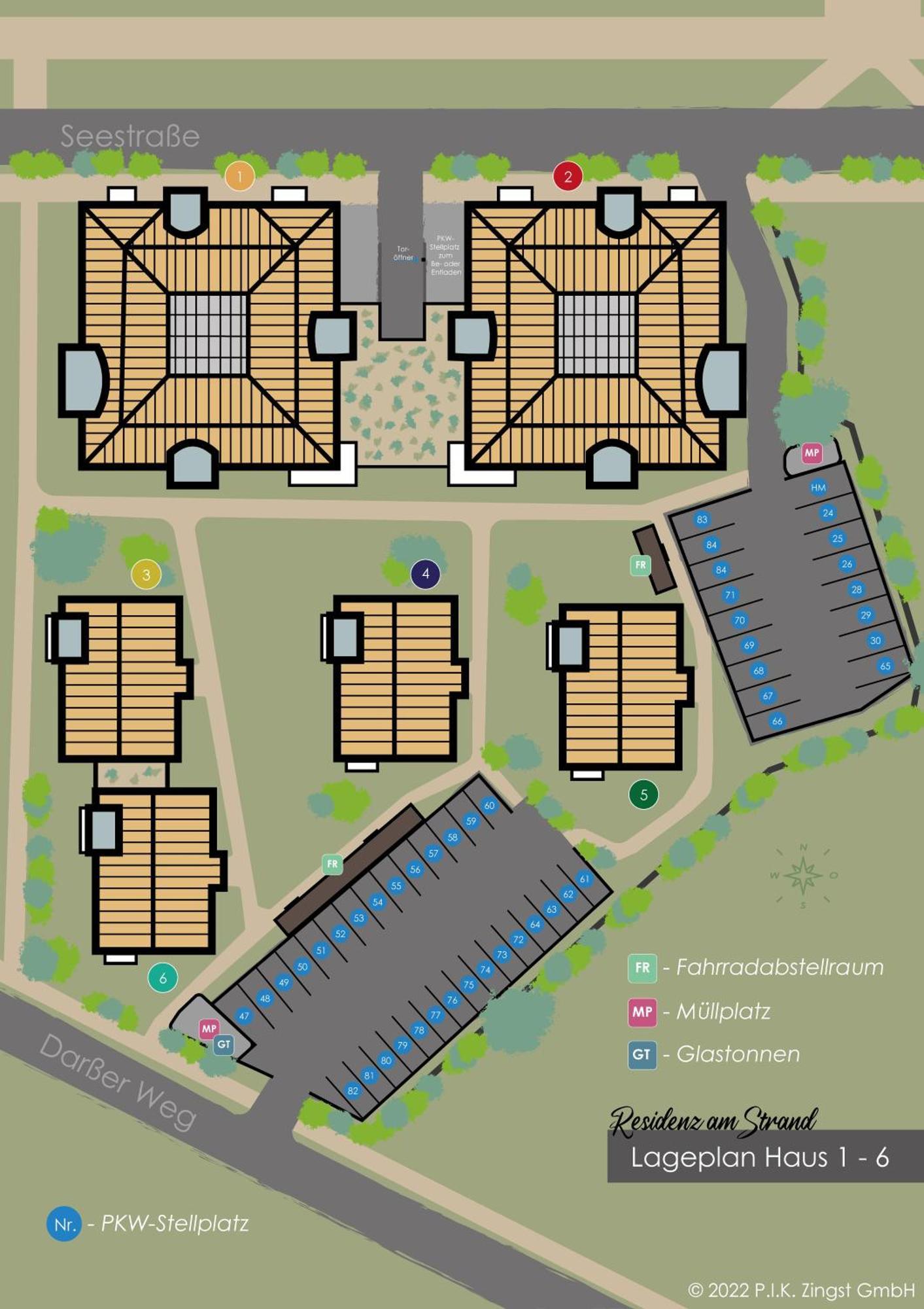 Residenz Am Strand Wohnung 2-44 Zingst Exteriér fotografie